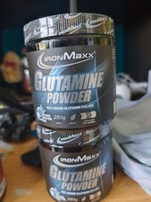 2 x 250g - IronMaxx Glutamine Powder 100%