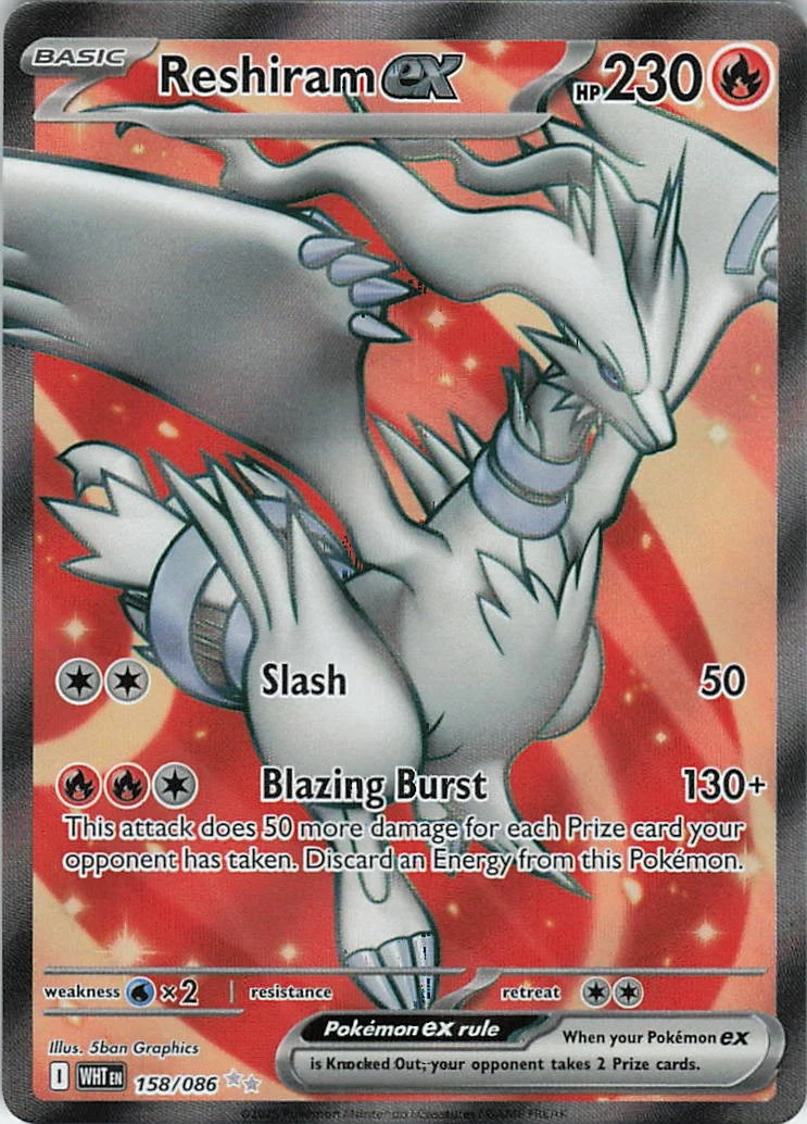 Reshiram EX　レシラムEX外国版 Reshiram Ex for sale | eBay