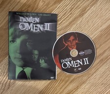 Omen II Damien (1978) DVD & Art NO CASE Horror Thriller William Holden
