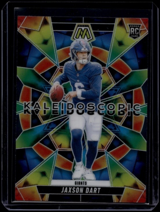 2025 Panini Mosaic Football Jaxson Dart #14 RC Rookie Kaleidoscopic