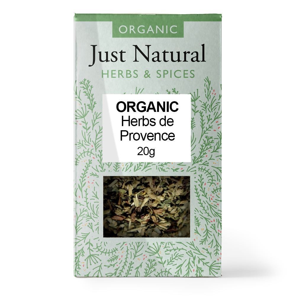 Just Natural Herbs Organic Herbes De Provence (Box) 20g - 2 Pack