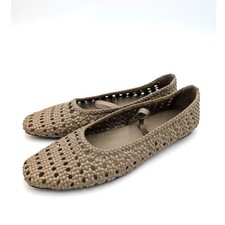 Vince Vivian Mary Jane Flats Slip-On Women's Sand Shell Size US7.5M EU38