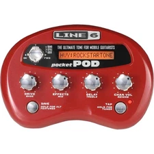 Line 6 Pocket POD Battery Powered Headphone/Mini Amp Modeler for Guitarists