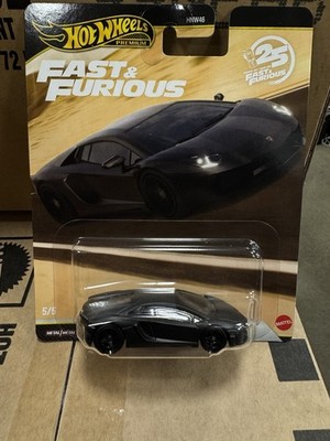 2026 Hot Wheels Lamborghini Aventador Coupe black Premium Fast & Furious F&F