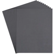 AOZHONG 2000 Grit Sand Paper, 9 x 11 Inch, 10 Pcs Wet Dry Sandpaper Sheets, S...