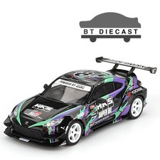 MINI GT TOYOTA GR86 HKS TYPE R 2022 TOKYO AUTO SALON 1/64 BLACK MGT01005
