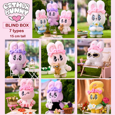 ESTHER BUNNY Plush Keyring RANDOM Blind Box 7 Types 15 cm | eBay
