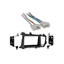 Fits Kia Optima 2011-2013 Double DIN Stereo Harness Radio Install Dash Kit