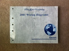 2001 Ford Escort Wiring Diagram. OFFICIAL Manual. FoMoCo.