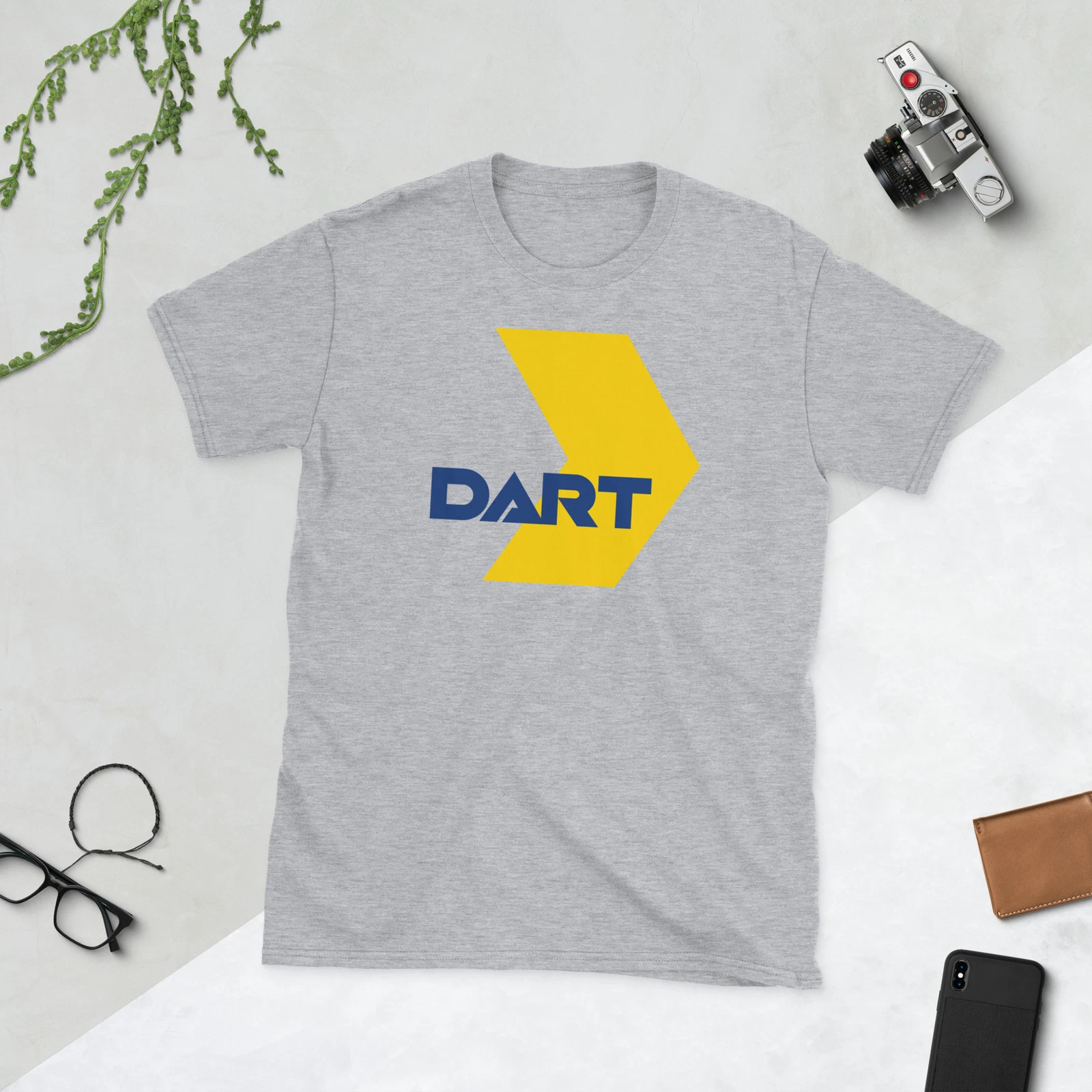 Dallas Area Rapid Transit (DART) Vintage Unisex T-Shirt