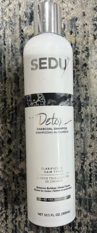 Paquete de 2 champú clarificador de carbón Sedu Detox de 10,1 oz Foto 3 de 4