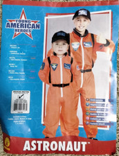 Astronaut Jumpsuit Costume Halloween Child Kids Medium 8-10 NASA