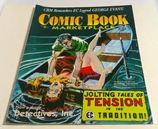 COMIC BOOK MARKETPLACE #87 NOV 2001 EC LEGEND GEORGE EVANS DETECTIVE INC