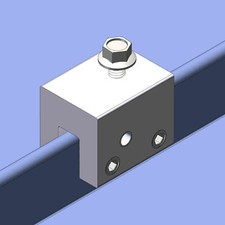 Standing Seam Metal Roof Clamp Bracket Solar Panel Install Racking Pack of 10