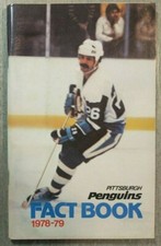 1978 79 PITTSBURGH PENGUINS MEDIA GUIDE MAHOVLICH D SCHULTZ MILLEN RANDY CARLYLE
