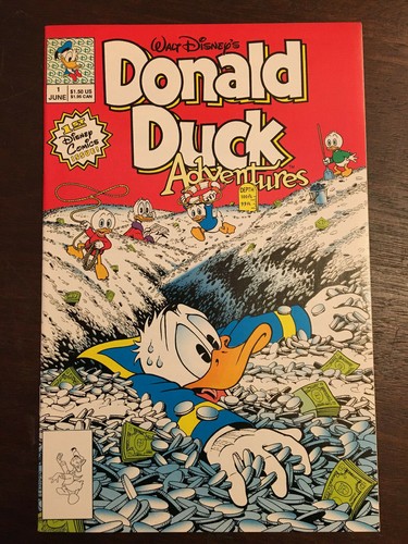Walt Disney's Donald Duck Adventures #1, 1990 Excellent