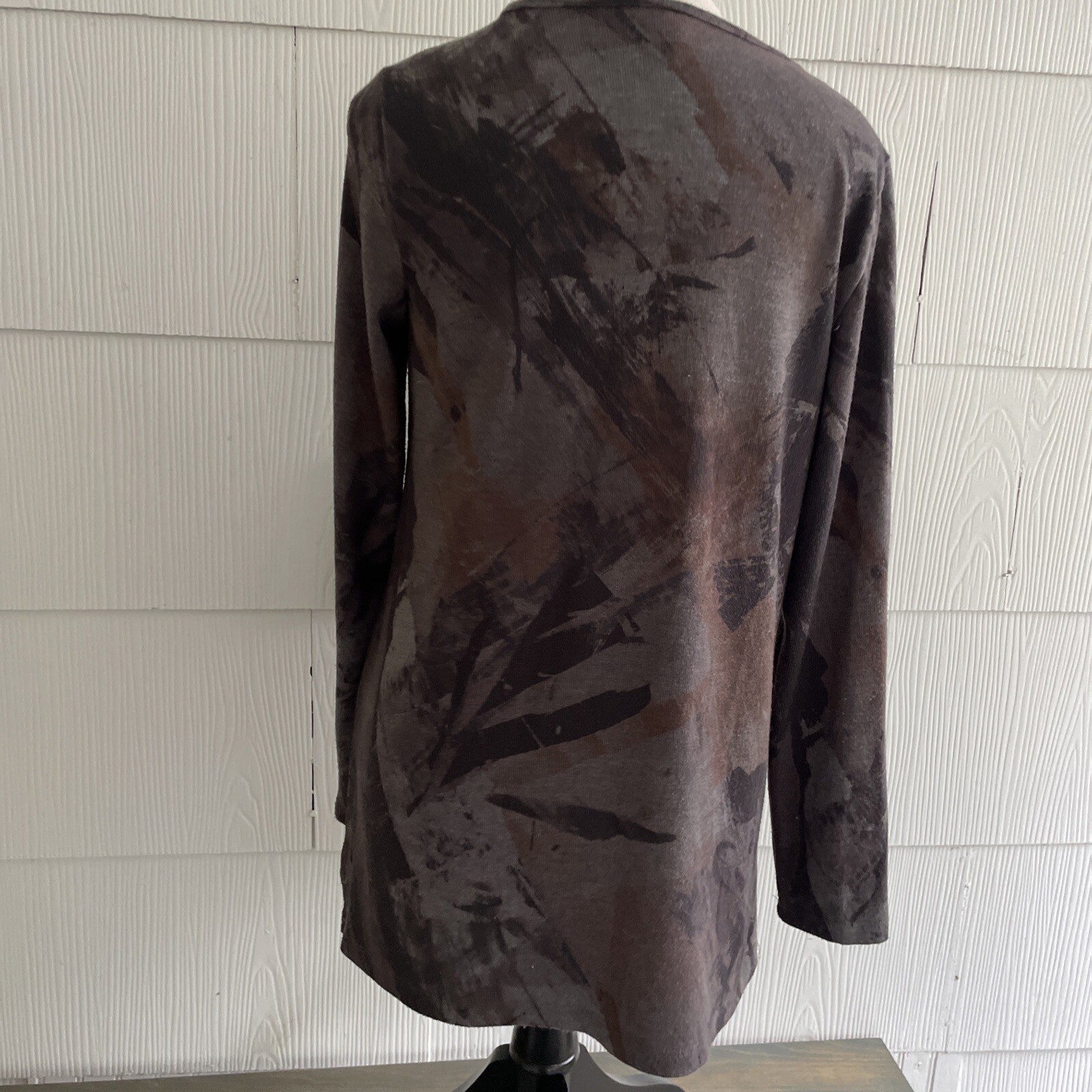 Apropos Top Multicolored Long Tunic Shirt Long Sl… - image 5