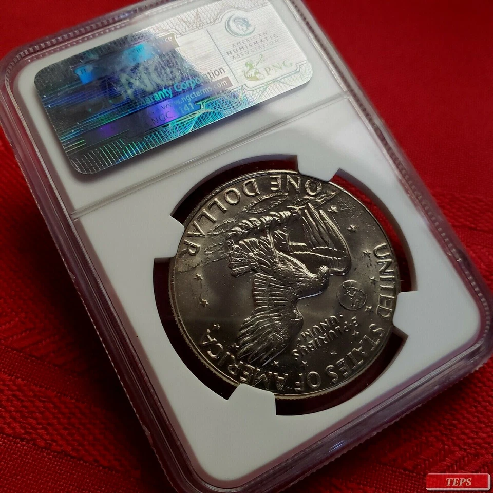 NGC Certified 1977 Big Sky Hoard Eisenhower Dollar MS65 - Image 3 of 4