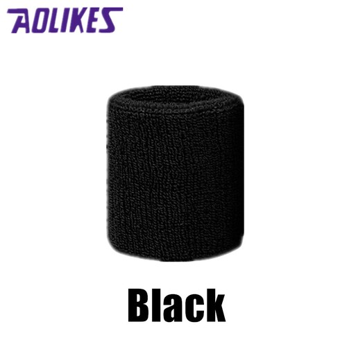 Sport Cotton Wristbands Wrist Bands Sweatbands Sweat Training Tennis Gym Yoga - Picture 23 of 23