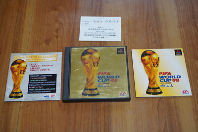 FIFA World Cup '98 & Libero Grande Soccer Lot of 2 PS1 PlayStation