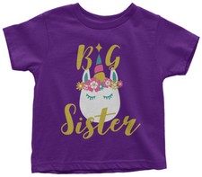 Unicorn Big Sister Toddler T-Shirt Magical Gift