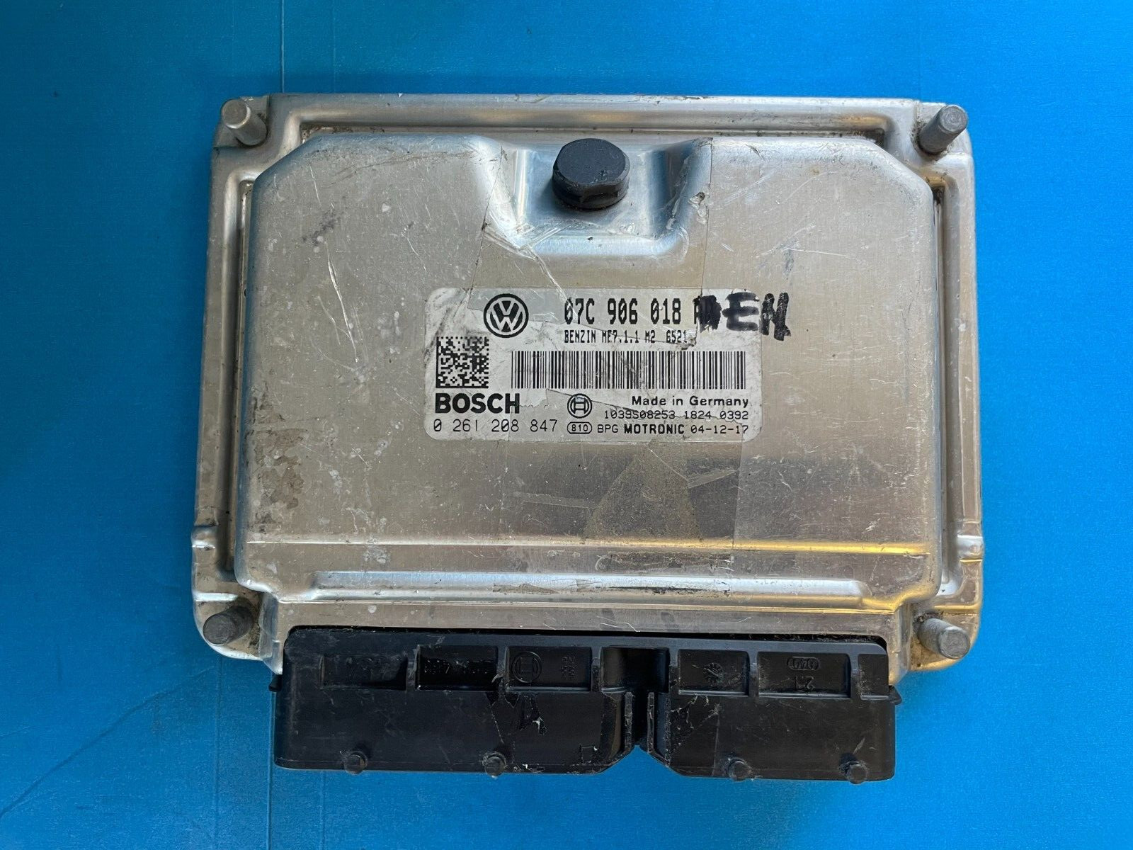 2003 - 2010 BENTLEY ENGINE COMPUTER CONTROL MODULE ECU OEM 07C906018 AR