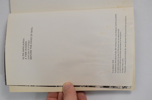 Vintage The Naked Image Roy Dean Book First Edition 1973 *Damage - Picture 14 of 14