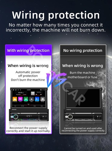 For Apple Carplay Android 13 Car Stereo Radio GPS Navi Wifi 7in 1Din Screen BT - Picture 10 of 24