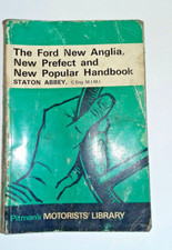 VINTAGE 1960's Pitman handbook CLASSIC Ford Anglia Ford Prefect and Ford Popular