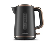 Image of Kenwood Abbey Lux Water Kettle, Fast Boiling, 1.7L, 3000W, Dark Grey Rose Gold