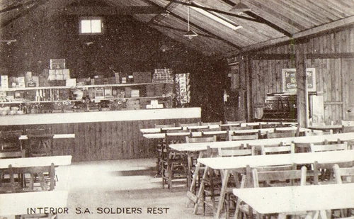 Soldiers Rest World War 1 Postcard Military c1914-1918 Salvation Army Canteen. N