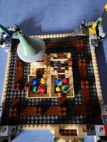 LEGO 3862 Harry Potter Hogwarts Board Game Missing 1 Small Piece Read