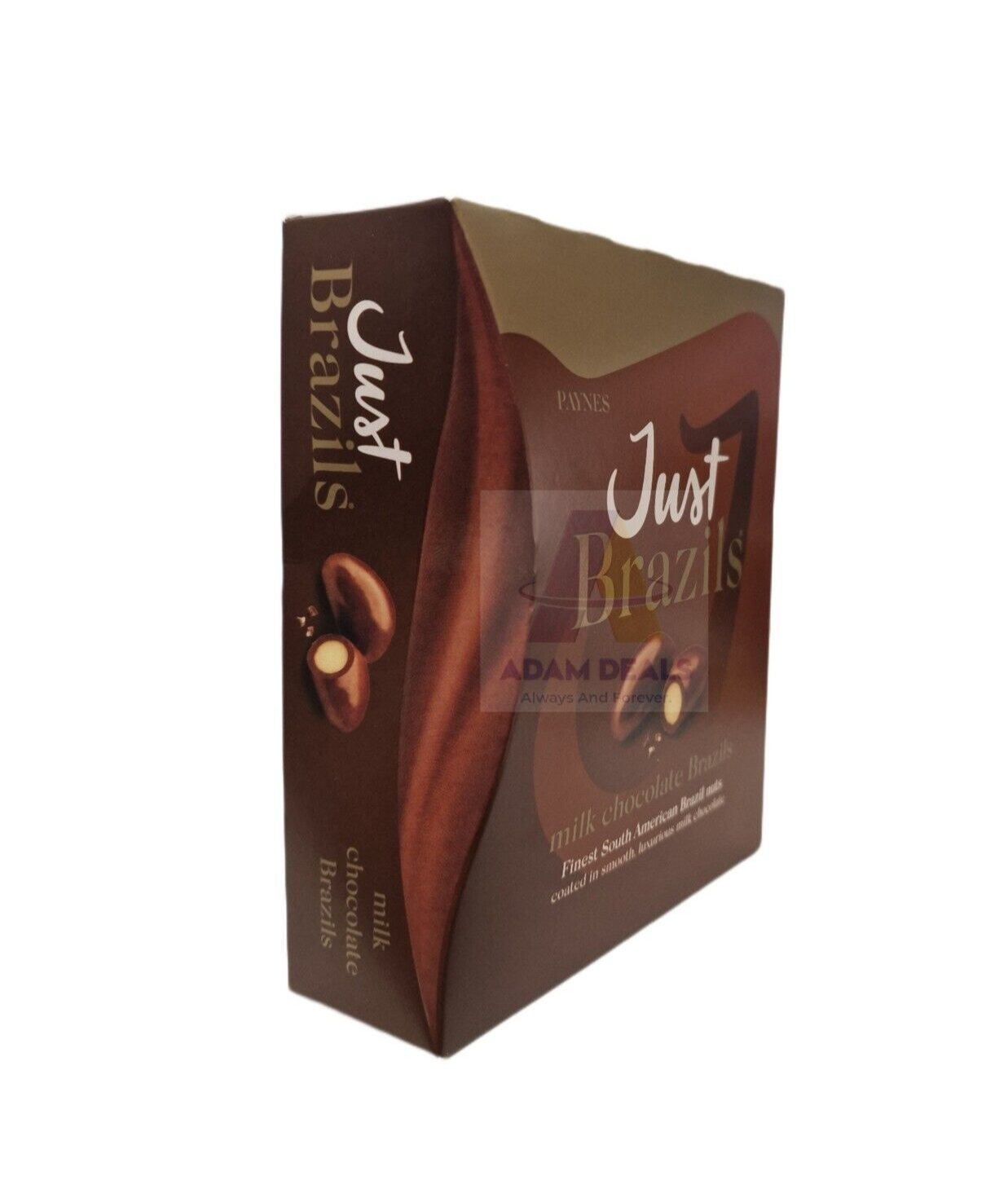 Paynes Just Brazils Milk Chocolate 150g, South American Brazil nuts in Choco eBay