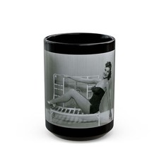 Debra Paget #698 3 (Vintage Female Icon) Black Coffee Mug