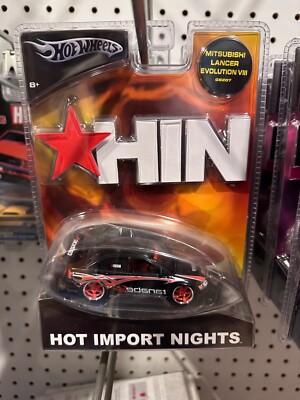 Hotwheels Hot Import Nights & D Force Honda AE86 Mazda Nissan EVO