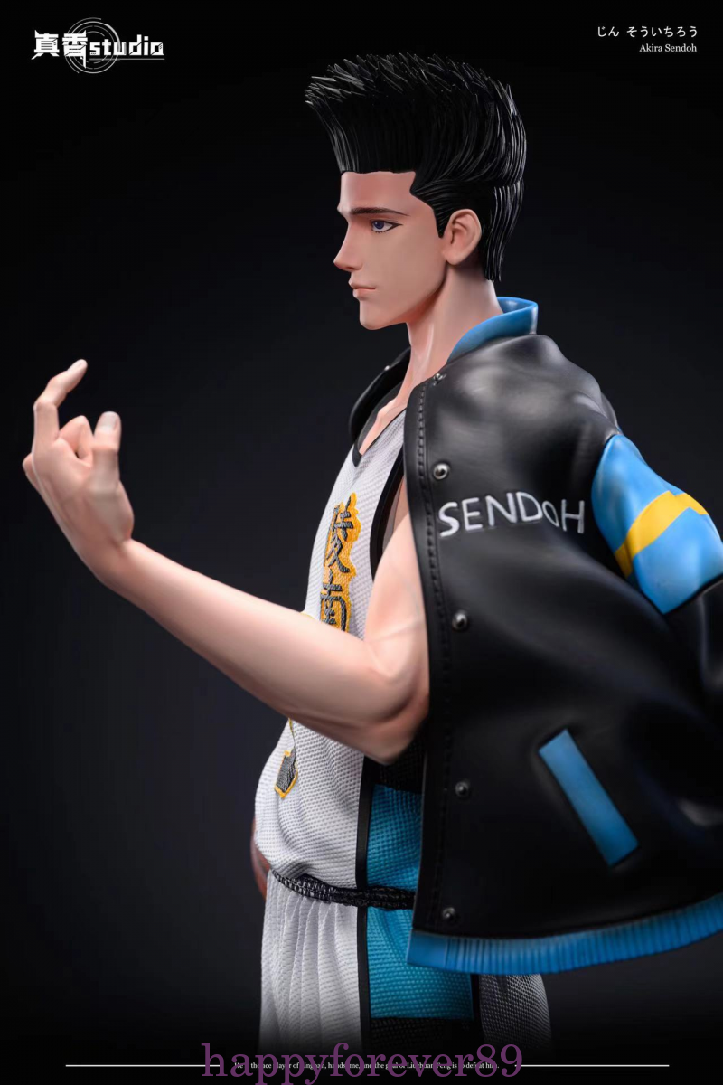 画材 AKIRA Akira Sendoh ZX Studio Slam Dunk Resin Figurine with coat 1