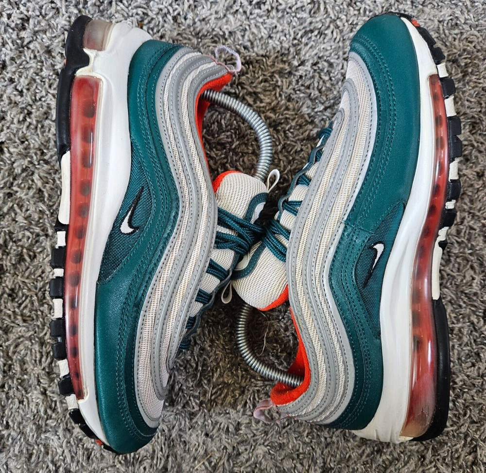 Men's Nike Air Max 97 Miami Dolphins Sneakers Size 7.5