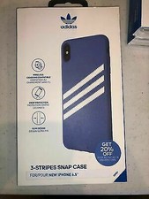 Adidas 3-Stripes Snap Series Case for Apple iPhone Xs Max - Collegiate Royal