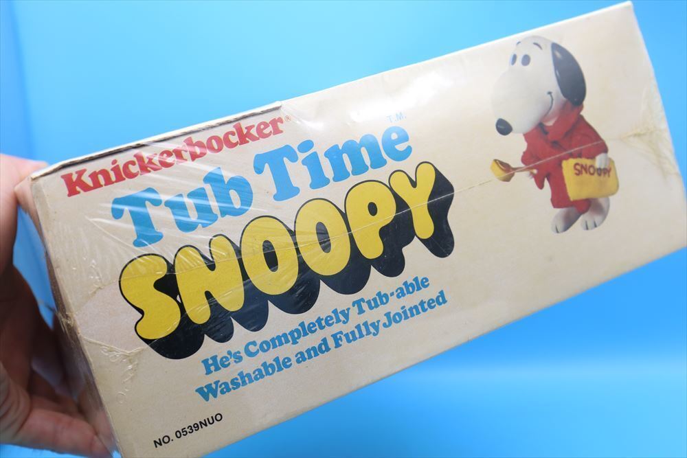 Early Dead Stock 80s Knickerbocker snoopy Tub Time Snoopy Early Dead Stock 80s Knickerbocker snoopy Tub Time Snoopy