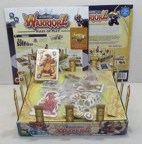 Ultimate Warrior Z Board Game Guillaume Blossier - 2016 Matagot SEALED CARDS - Picture 3 of 6