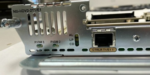 Cisco NM-HDV2-2T1/E1 Voice/Fax Network Module - Picture 2 of 5