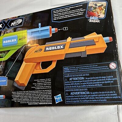 Nerf Dart Gun Roblox Elite Jail Break Armory 2 Pack W/ Digital In Game Code  NEW