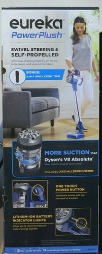 Eureka PowerPlush Swivel Steering 