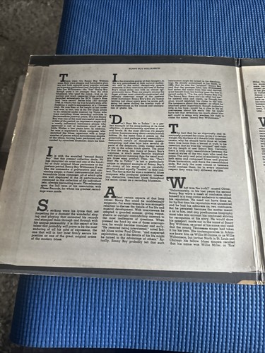 SONNY BOY WILLIAMSON - THIS IS MY STORY - Double LP VG+/G+ Ultrasonically Clean - Picture 4 of 8