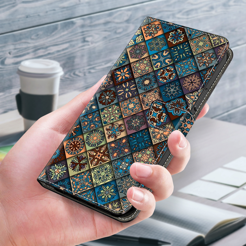 Patterned Flip Wallet Case Cover For LG K22 Plus Aristo 5 Stylo 6 Q92 V60 ThinQ - Picture 9 of 32