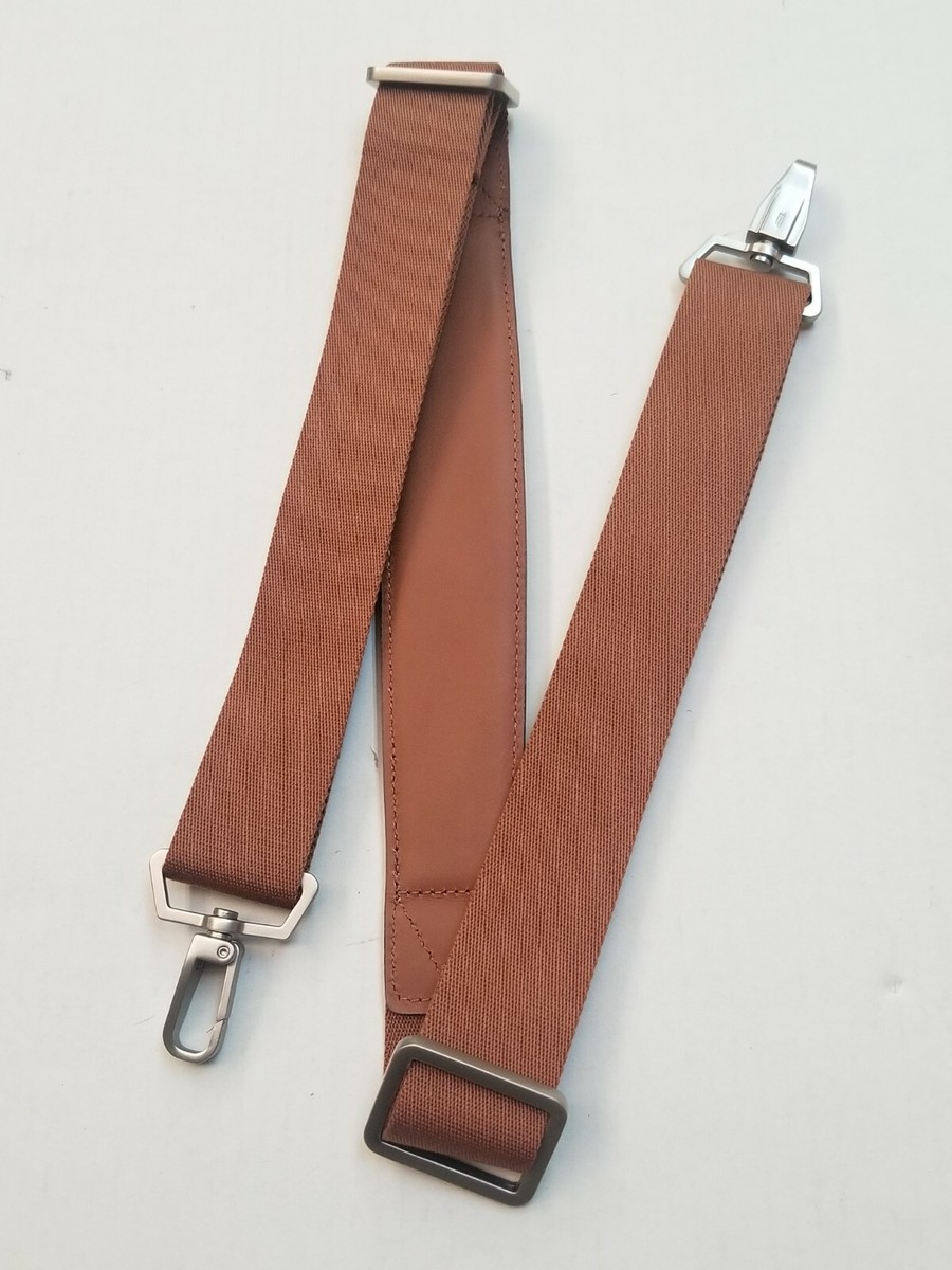 Hartmann Luggage Replacement Shoulder Strap Leather w/ Nylon