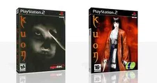 Kuon PS2 Case Box Cover Work Only (No Game)