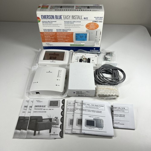Emerson Digital Touchscreen Thermostat w/ Outdoor Sensor & Control Module NEW