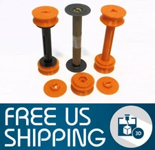 101 to 120 Roll Film Spool Adapter Set/Kit 7pcs Kodak No.2 Bullet 3 ½ E01 8A