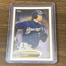 2012 Topps - Norichika Aoki #507 (RC) Milwaukee Brewers